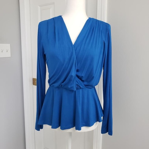bobeau Tops - JUST IN‼️ Bobeau Blouse Blue Size S